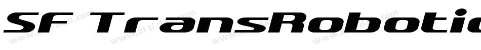 SF TransRobotics Extended Italic字体转换